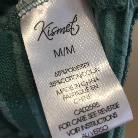 Kismet green striped t shirt - Picture 3 of 5